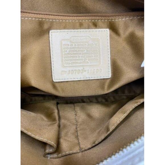 coach leather white shoulder bag - Picture 12 of 12